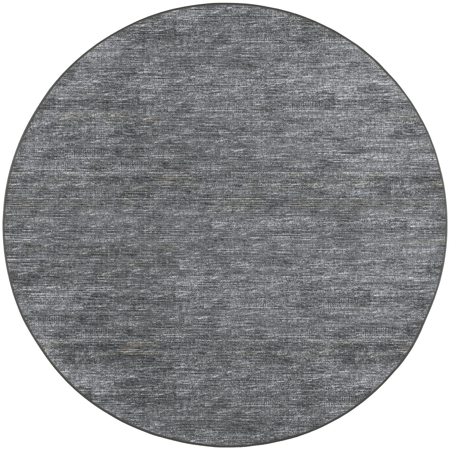 Ciara Cr1 Grey Transitional Rug Round 8' X 8'