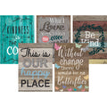Teacher Created Resources Home Sweet Classroom Posters, 13-3/8'' x 19'', Set of 5