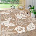 Pauwer Waterproof Outdoor Rug 6X9, Reversible Plastic Straw Patio Camping Rug, Indoor Outdoor Rv Mat Carpet For Deck, Camper, Po