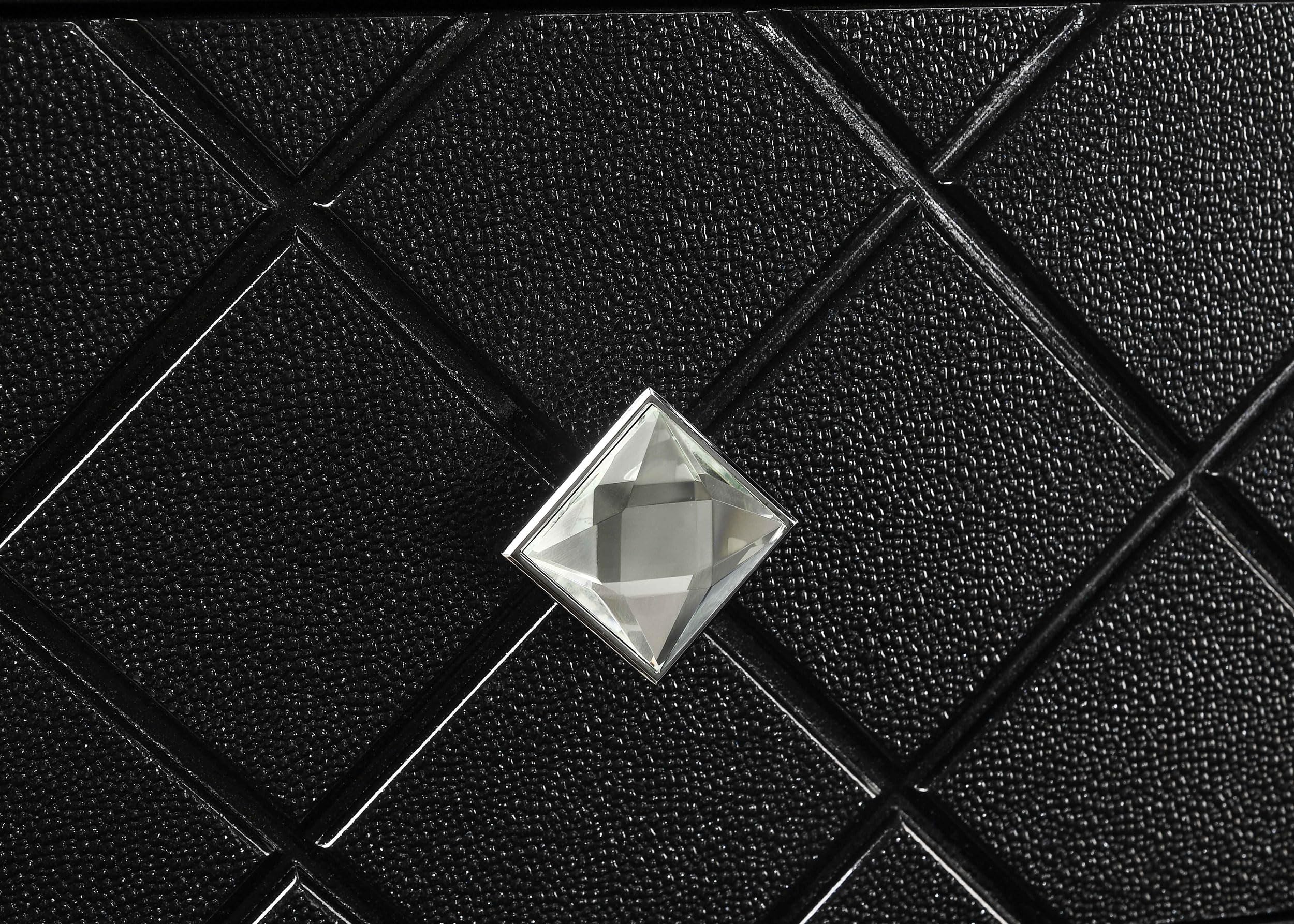 Coaster Home Furnishings Penelope Modern Classic Wood 2-Drawer Bedroom Nightstand Bedside Table Organizer Unit Midnight Star 223572