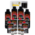 Custom Coat Dove Gray 1 Gallon Urethane Roll-On, Brush-On Or Spray-On Truck Bed Liner Kit With Roller And Brush Applicator Kit -