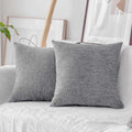 Home Brilliant Europe Pillow Covers For Couch Large Cushion Covers For Patio Sofa Bed Living Room, 26X26 Inches (66X66 Cm) Pack