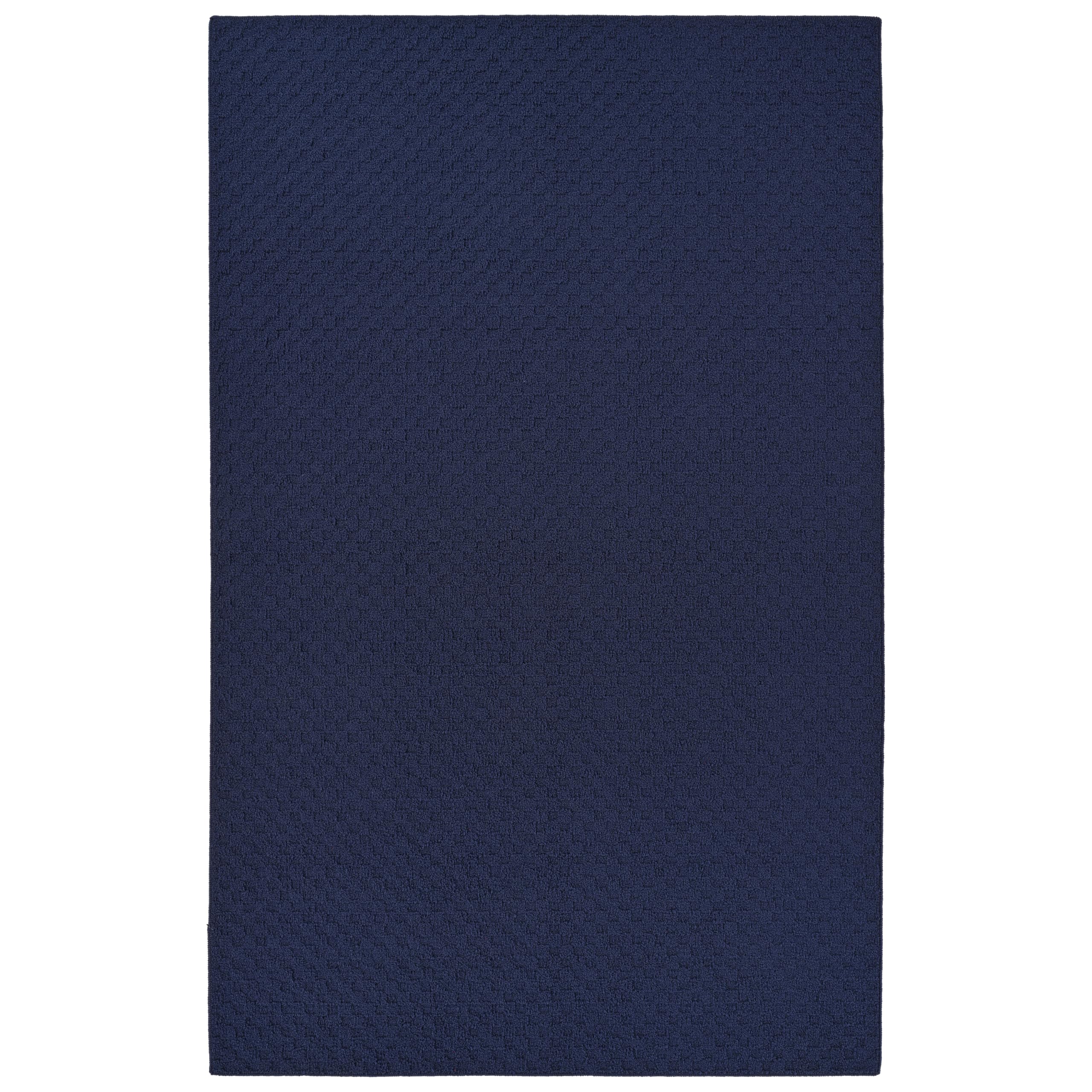 Garland Rug Town Square Navy 5' x 8' Stain Resistant Indoor Area Rug
