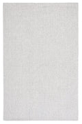 SAFAVIEH Abstract Collection Accent Rug - 2' x 3', Light Grey & Ivory, Handmade Wool, Ideal for High Traffic Areas in Entryway, 