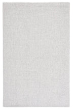 SAFAVIEH Abstract Collection Accent Rug - 2' x 3', Light Grey & Ivory, Handmade Wool, Ideal for High Traffic Areas in Entryway, 