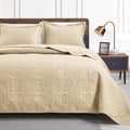 Love'S Cabin California King Size Quilt Bedding Set Camel Bedspreads - Cal King Summer Quilt Lightweight Bedspread- Coin Pattern
