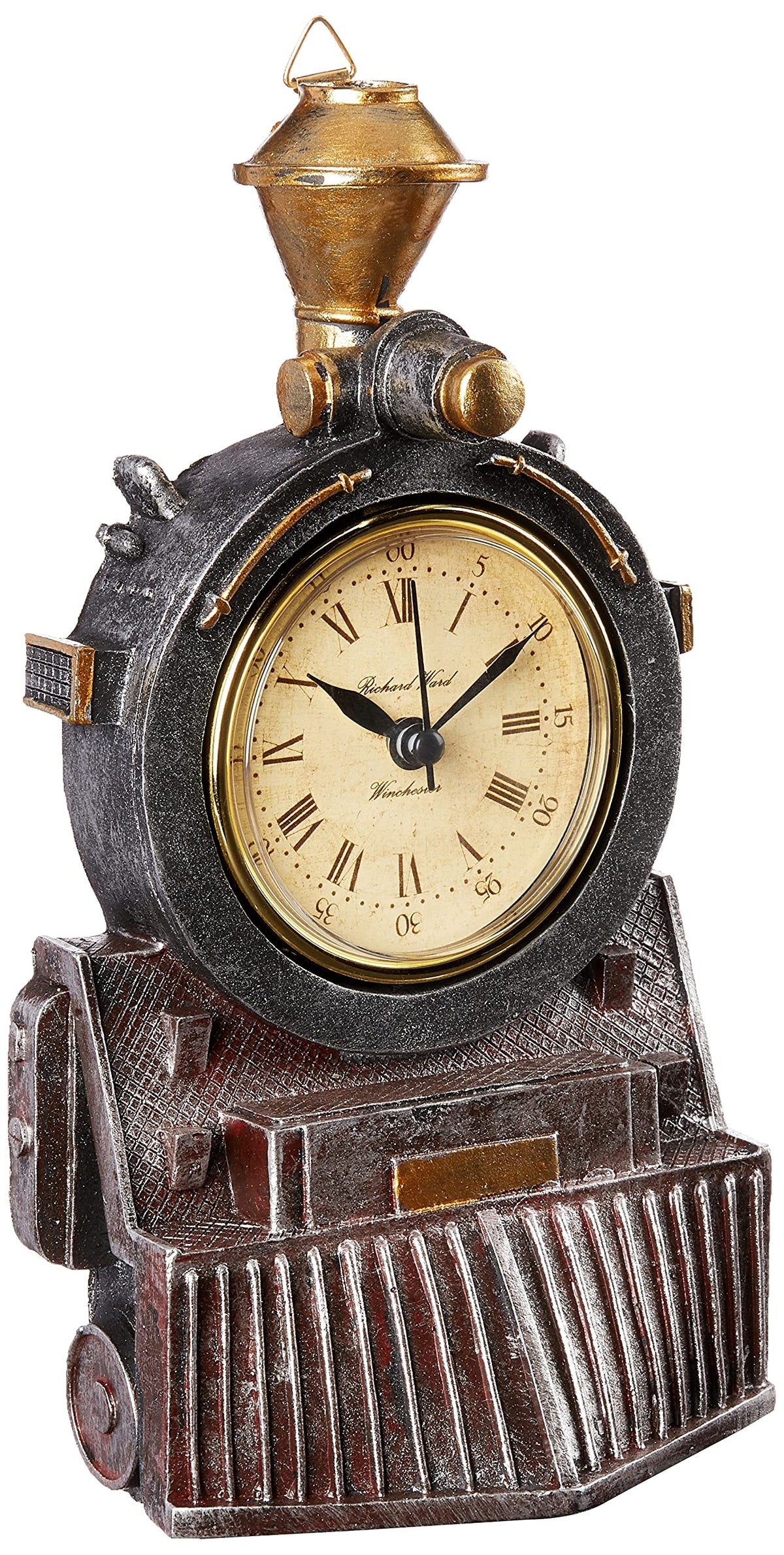 Design Toscano All Aboard Locomotive Train Steampunk Decor Wall Clock ...