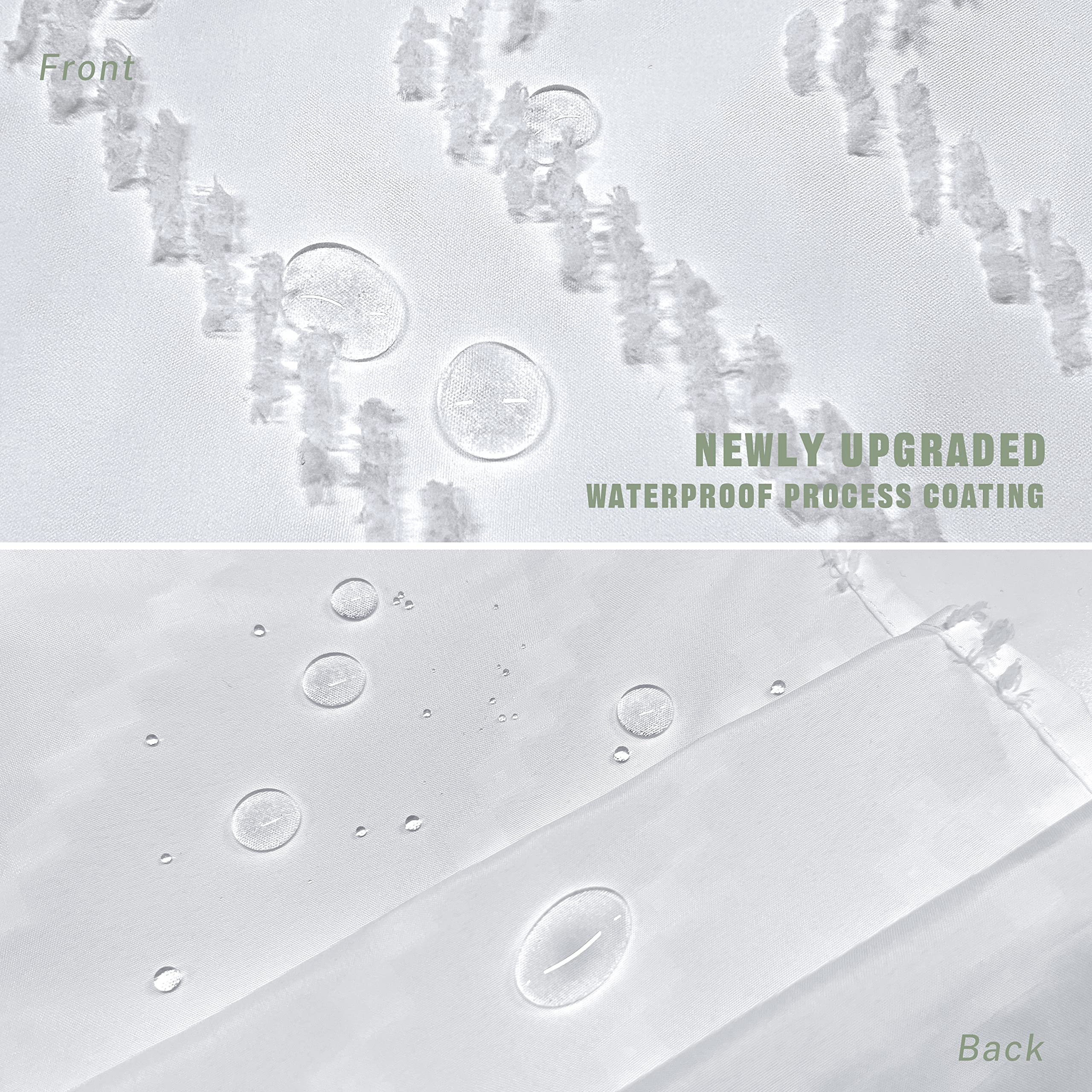 Stall Boho Shower Curtain White Tassel Woven Fabric Shower Curtain 54 X 72 Modern Farmhouse Textured Tufted Chevron Striped Mini