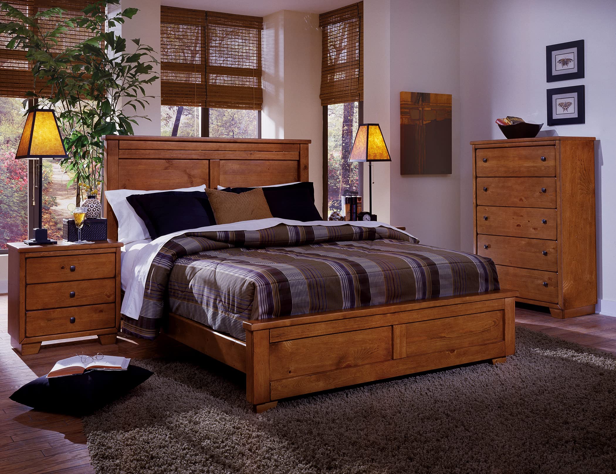 Progressive Furniture Diego Chest, 36&quot; X 18&quot; X 56&quot;, Cinnamon Pine