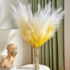 Aurora Prime 7 Pcs/45 Inches Artificial Tall Pampas Grass For Floor Vase - Long Fake Pampas Grass Branches For Office And Home D