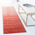 SAFAVIEH Adirondack Collection Runner Rug - 26 x 8, Orange & Grey, Modern Ombre Design, Non-Shedding & Easy Care, Ideal for Hi