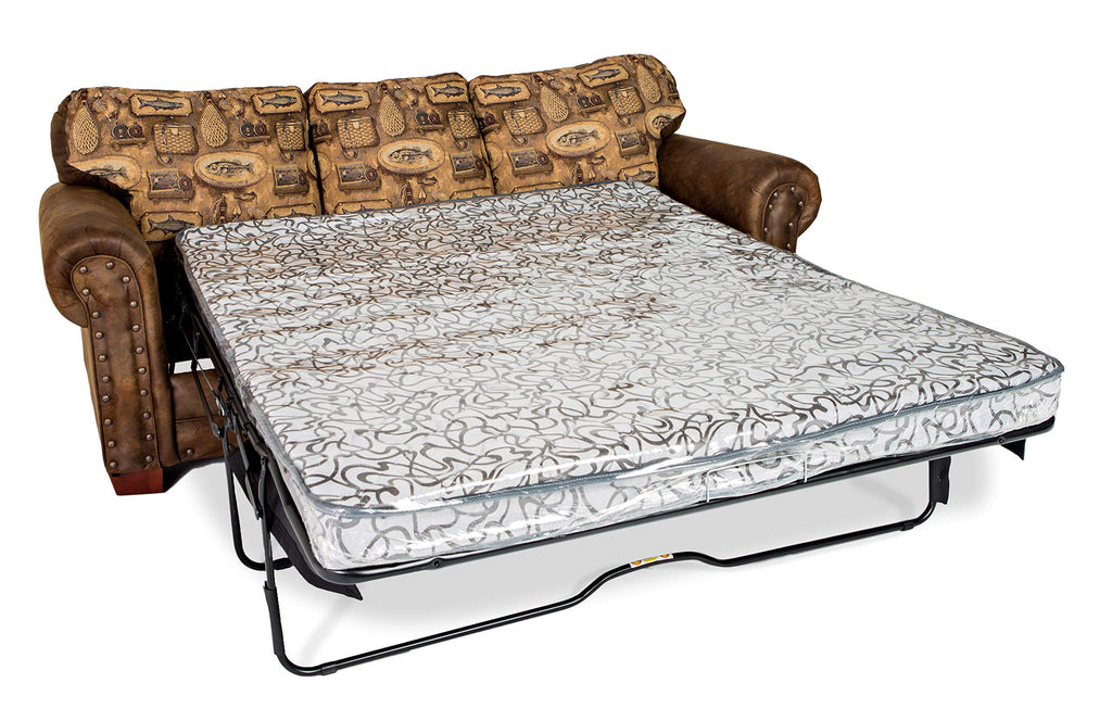 American Furniture Classics Model River Bend Sleeper Sofa, Brown
