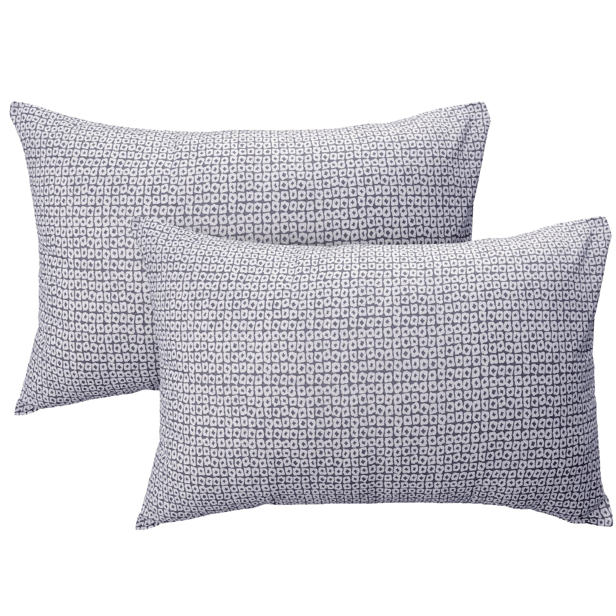 Huesland By Ahmedabad Cotton 144 Tc Cotton Pillow Cover Set Of 2  Orchid Bouquet