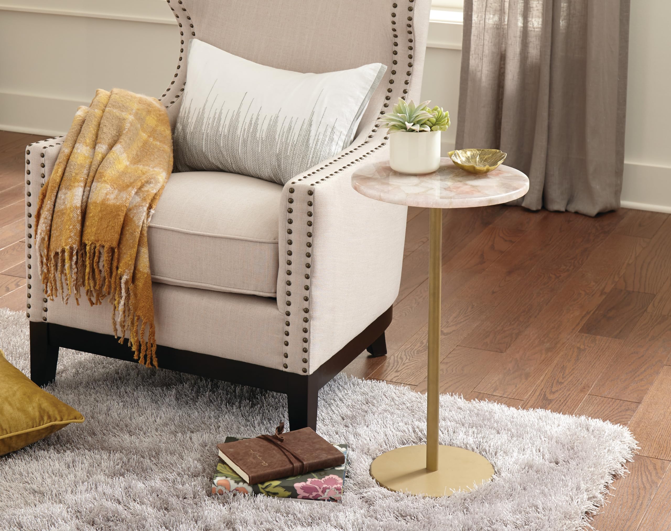 Steve Silver Rosie Chairside End Table - Thumbnail 2