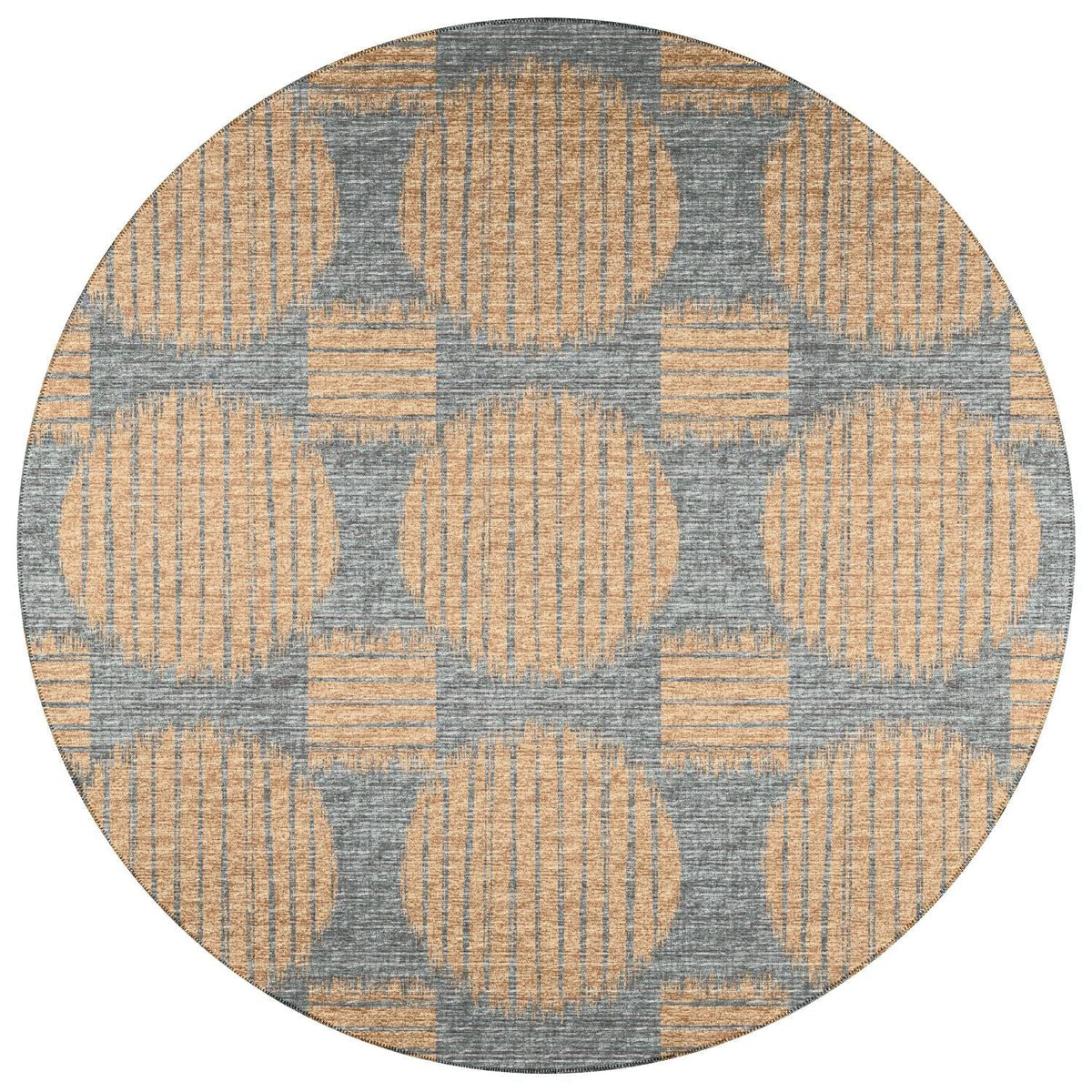 Sedona Sn13 Gold Contemporary Rug Round 10' X 10'