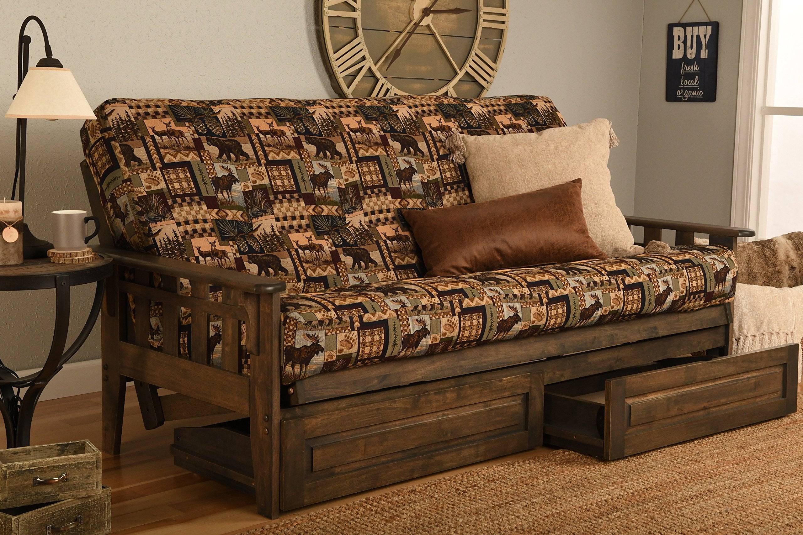 Kodiak Furniture Tucson Full Size Futon Set - Thumbnail 2