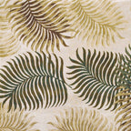 HomeRoots Wool 8'x11' Natural Beige Hand Tufted Tropical Leaves Indoor Area Rug