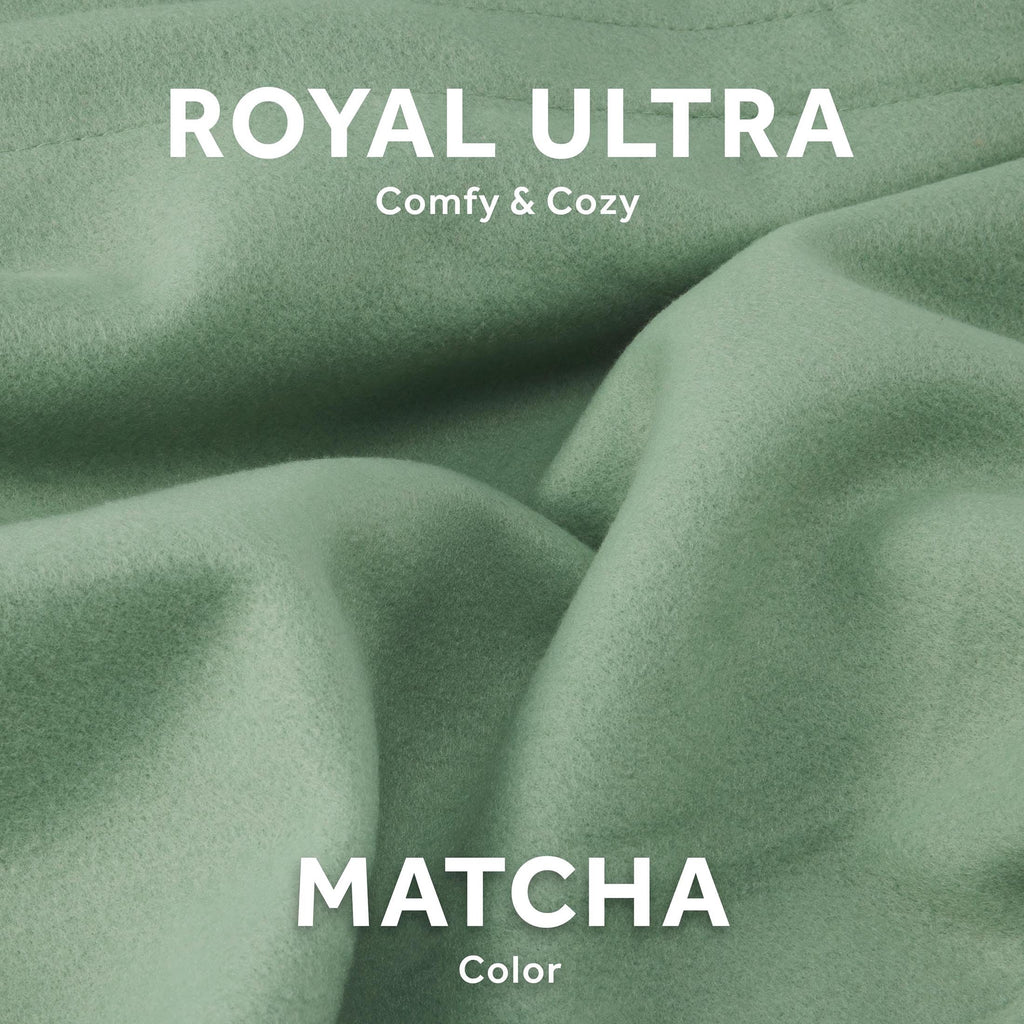 Sunbeam Royal Ultra Fleece Heated Electric Blanket Queen Size, 90' X 84', 12 Heat Settings, 12-Hour Selectable Auto Shut-Off, Fast Heating, Machine Washable, Warm And Cozy, Matcha