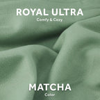 Sunbeam Royal Ultra Fleece Heated Electric Blanket Queen Size, 90' X 84', 12 Heat Settings, 12-Hour Selectable Auto Shut-Off, Fast Heating, Machine Washable, Warm And Cozy, Matcha