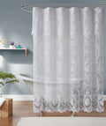 Noir Gothic Decor Gothic Shower Curtain With White Valance. 72 Inch Shower Curtain Perfect For Goth Bathroom Decor. Goth Shower