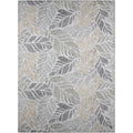 Dalyn Rugs Tropics Tc3 Gray 8' X 10' Indoor Outdoor Area Rug, Easy Clean, Machine Washable, Non Shedding, Bedroom, Living Room, Dining Room, Kitchen, Patio Rug