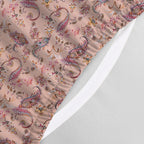 Elegant Comfort Luxury Soft Bed Sheets Paisley Pattern - 1500 Premium Hotel Quality Microfiber Softness Wrinkle And Fade Resistant (6-Piece) Bedding Set, King, Paisley Coral