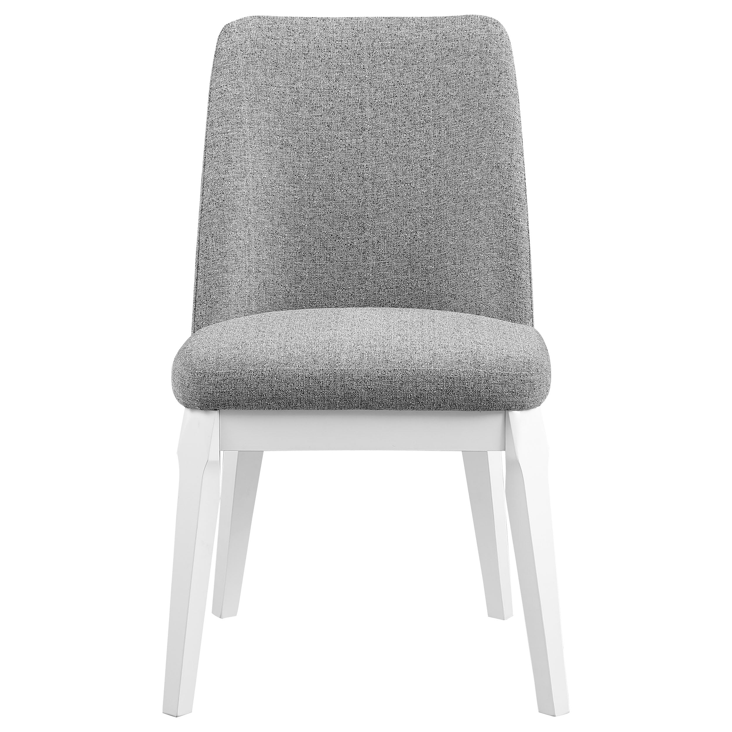 Coaster Home Furnishings Carissa Upholstered Dining Side Chair Light Grey (Set of 2)