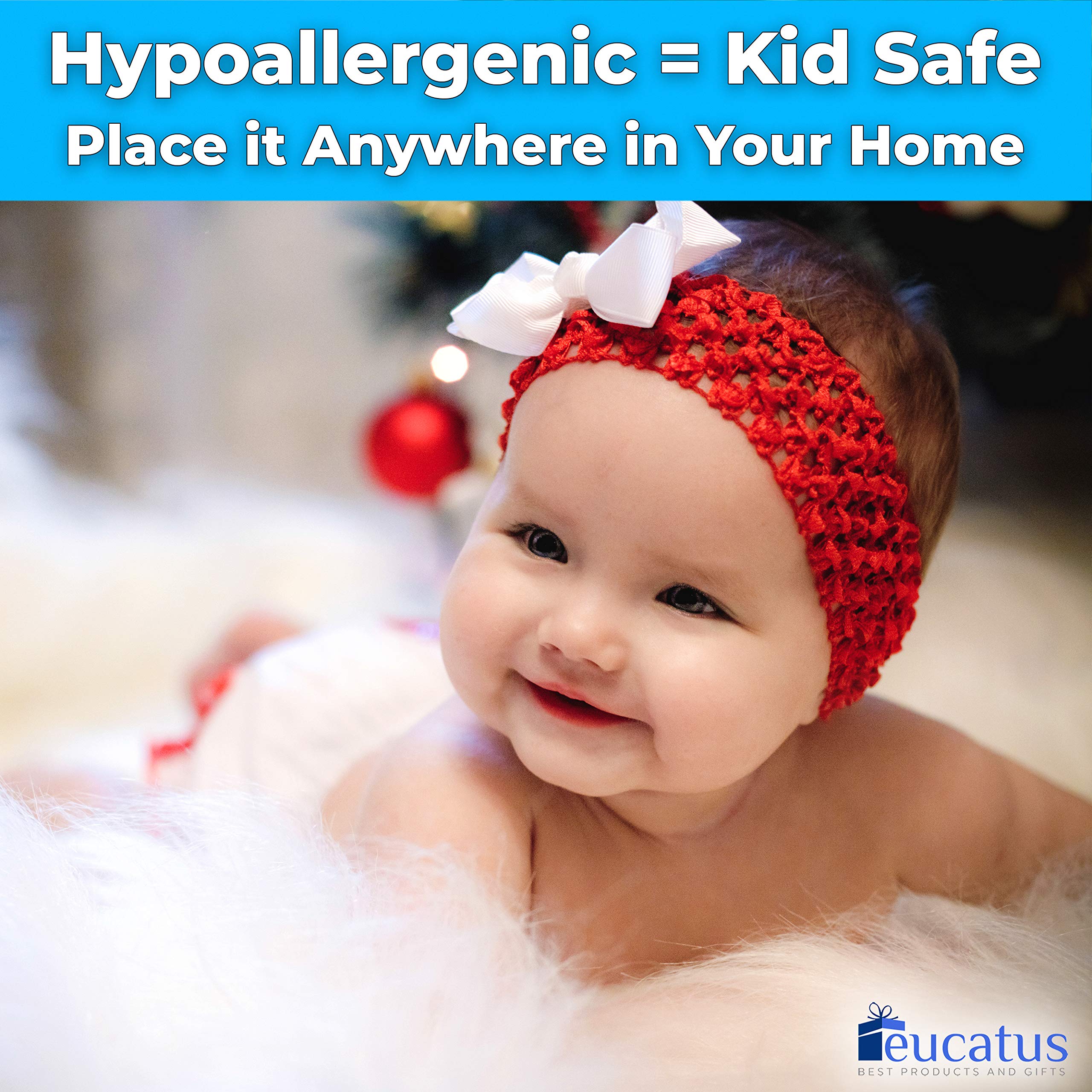 Eucatus Super Realistic Fake Snow Blanket For Decorating Indoor Snow 30 Sqft Cotton-Like Fluffy Snow For Winter Mantle Village,