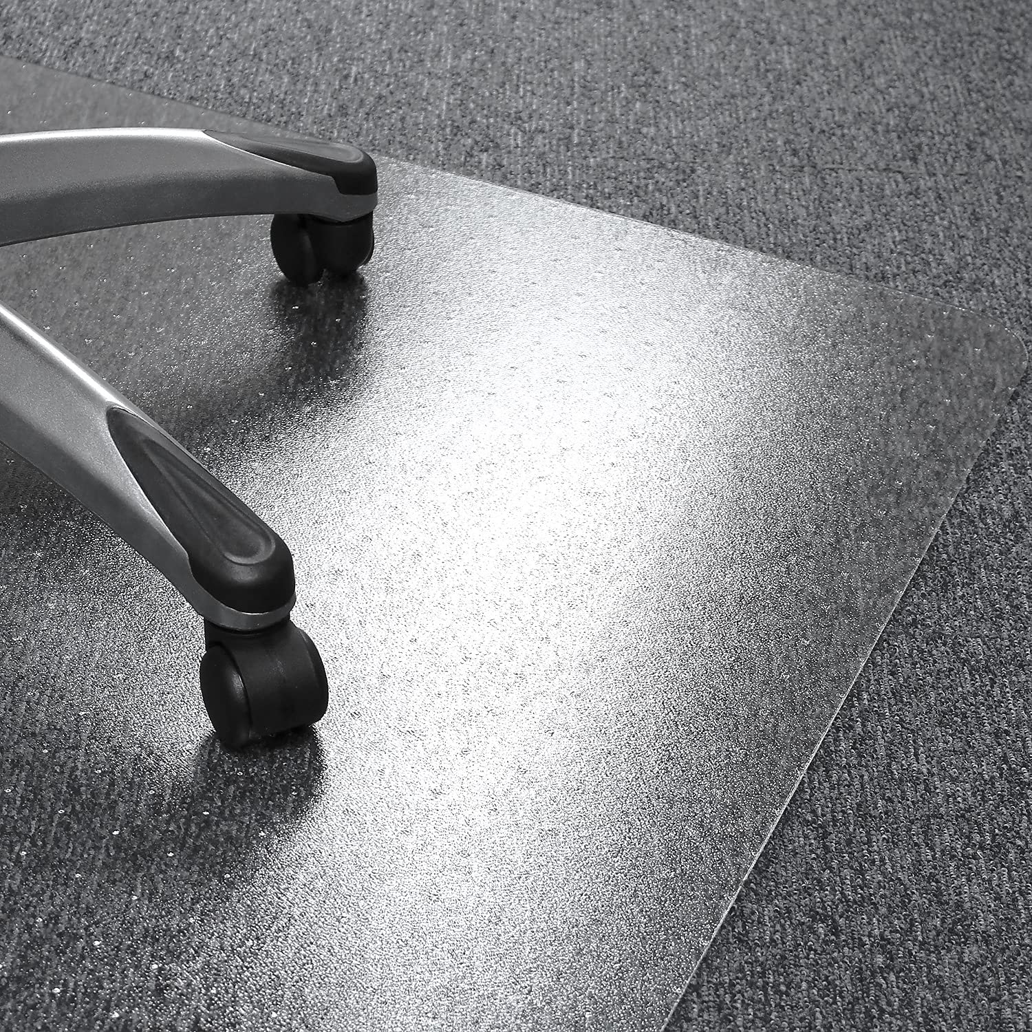 Floortex Cleartex Ultimat Polycarbonate Chair Mat For High Pile Carpets, 60 X 48, Clear