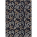 Addison Rugs Surfside Asr34 Midnight 9' X 12' Indoor Outdoor Area Rug, Easy Clean, Machine Washable, Non Shedding, Bedroom, Living Room, Dining Room, Kitchen, Patio Rug