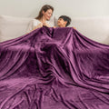 Berkshire Blanket Velvetloft Big Oversized King Family Blanket, All Season Mid-Weight Ultra Silky And Fuzzy Blanket, Seamless Ex