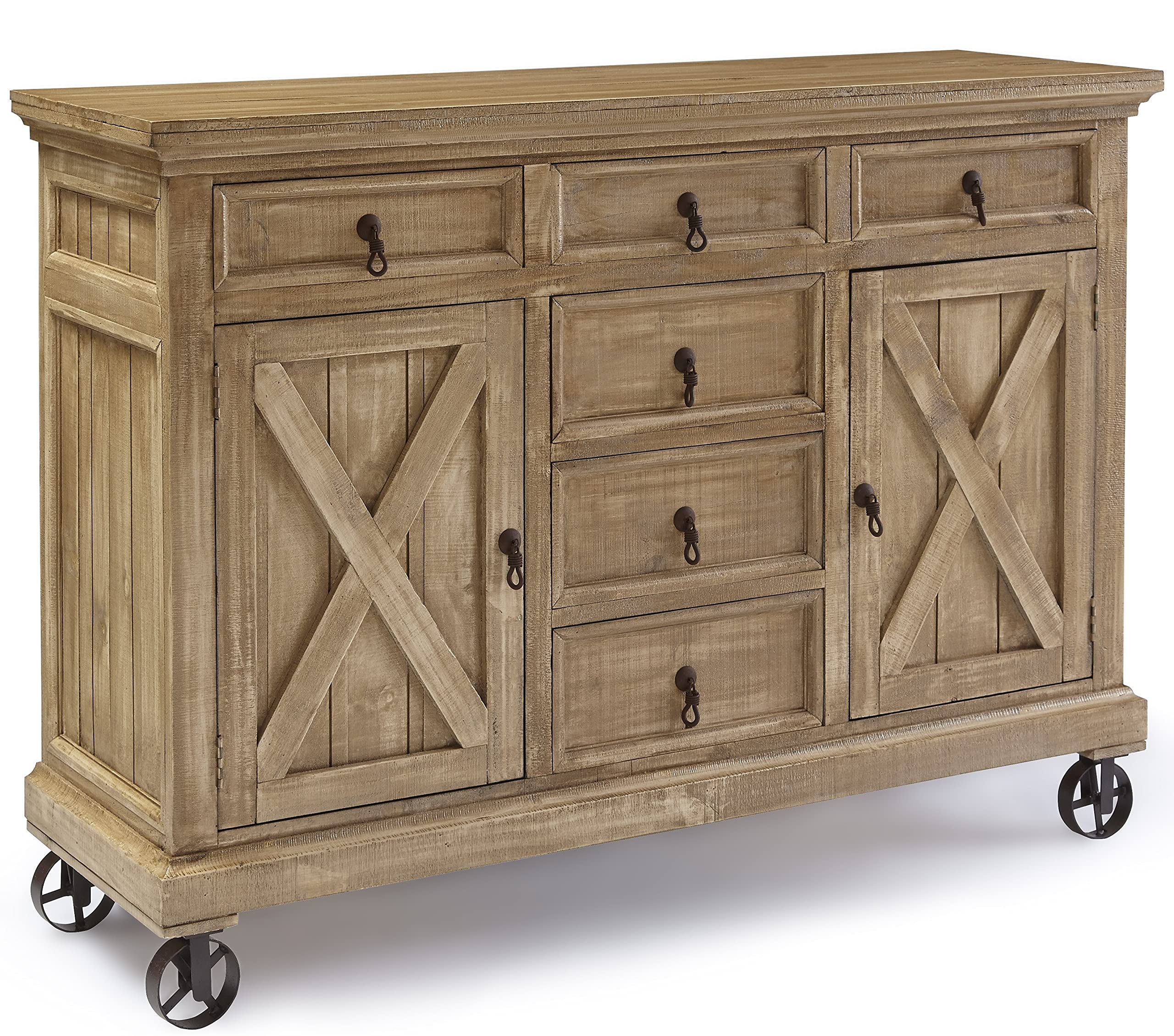 Progressive Furniture Cardenas Console Table, Tan