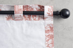 Maison D' Hermine Curtain 100% Cotton Curtains 50 Inch X 124 Inch 1 Panel Easy Hanging With A Rod Pocket & Loop For Kitchen, Off