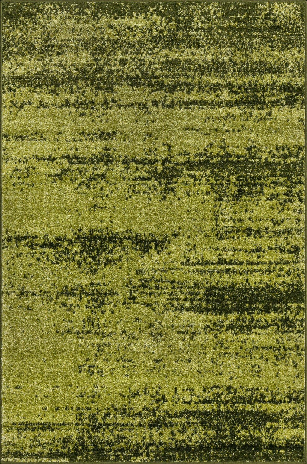 Unique Loom Del Mar Collection Area Rug - Lucille (4' 1'' X 6' 1'' Rectangle, Green/ Hunter Green)