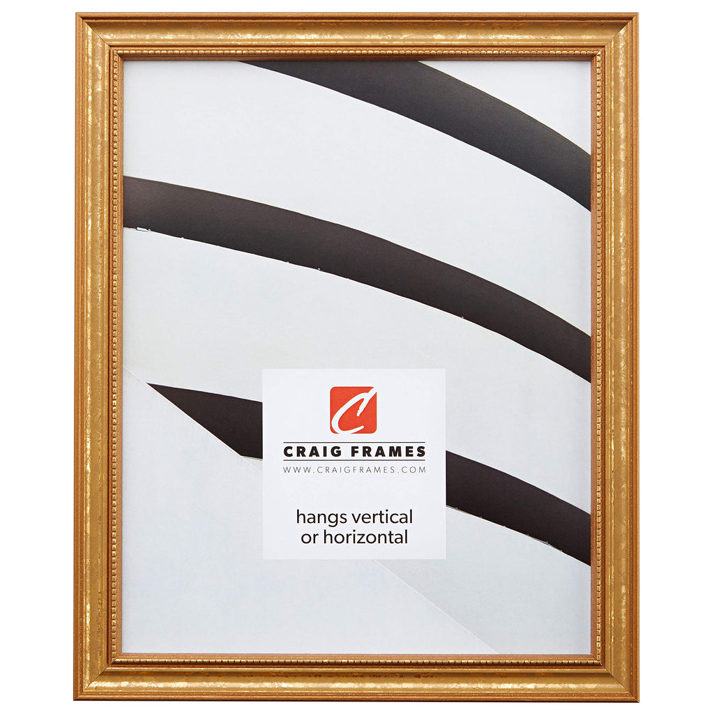 Craig Frames 314GD, Ornate Gold Picture Frame, 12 x 18 Inch