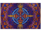 Sunshine Joy 3D Magic Mushroom Tapestry Tablecloth Wall Art Beach Sheet Huge 60X90 Inches - Amazing 3D Effects