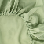 Ghooss Sage Green Full Fitted Sheet Only,Ultra Soft And Wrinkle Fitted Bottom Sheets For Full Size Bed-1 Pack(Full,Sage Green)