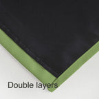 Lemomo 100% Blackout Curtains 52 X 95 Inch/Light Green Curtains 2 Panels With Black Lining Room Darkening Thermal Insulated Bedr