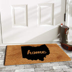 Calloway Mills 105371830 Ohio Doormat, 18' X 30', Natural/Black