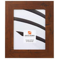 Craig Frames FM74DKW 10 by 13-Inch Picture Frame, Smooth Finish, 2-Inch Wide, Dark Brown