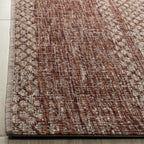 Safavieh Courtyard Collection 2'3' X 12' Light Beige/Terracotta Cy8736 Indoor/ Outdoor Waterproof Easy Cleaning Patio Backyard