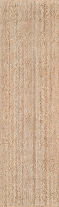 Erin Gates By Momeni Westshore Waltham Brown Machine Made Jute Runner 23 Inch  X 8