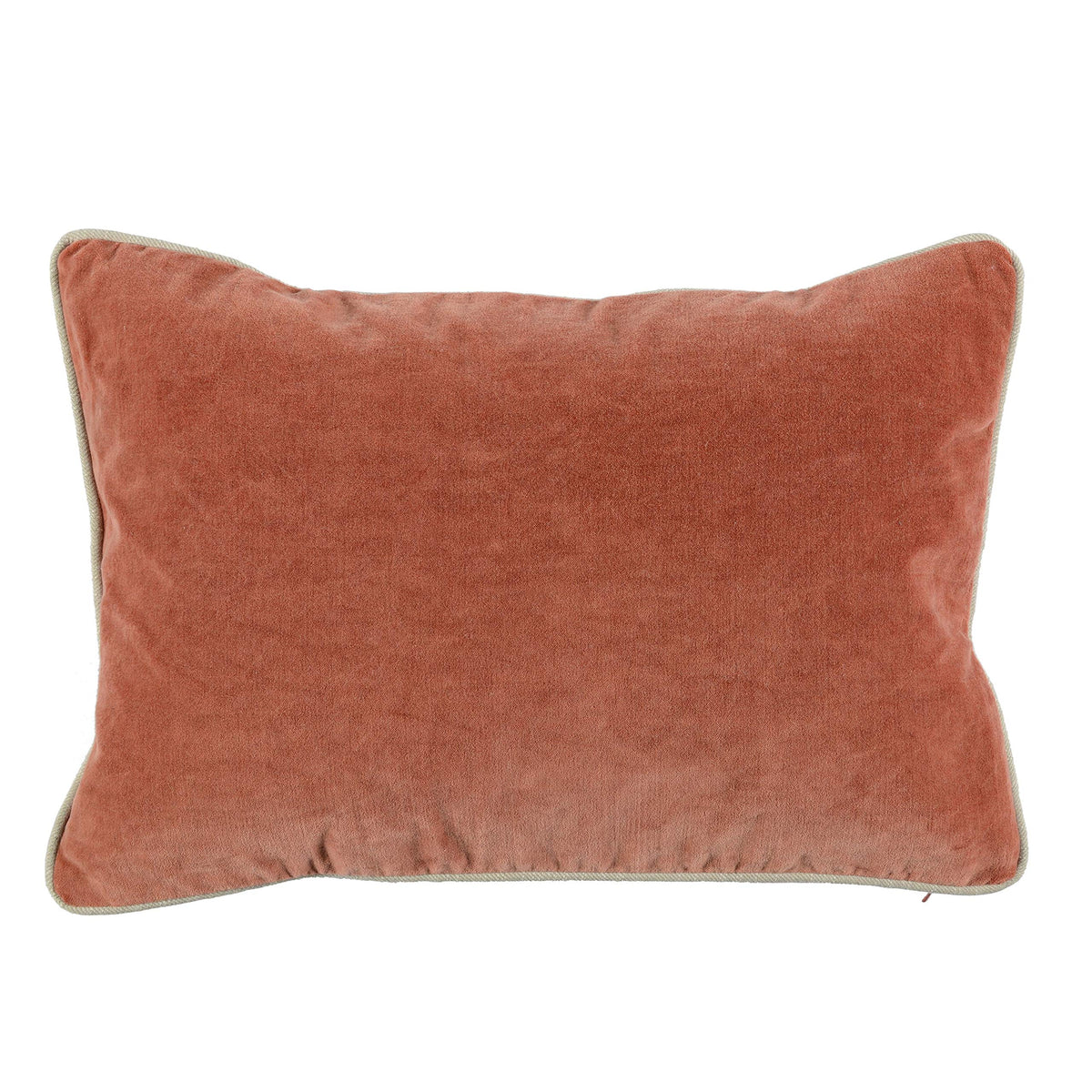 Kosas Home Harriet Accent Pillow, 14x20, Terra Cotta