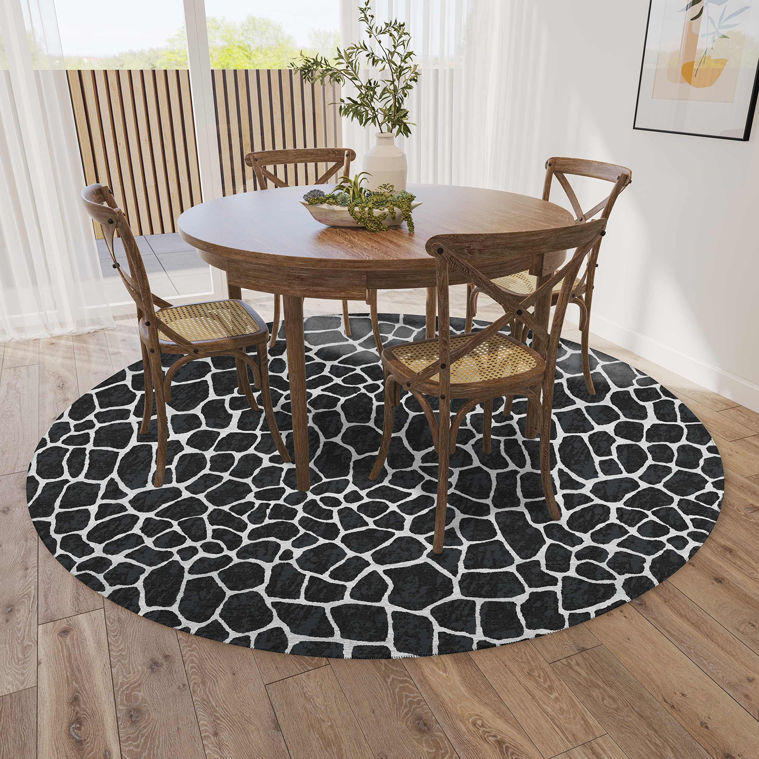 Dalyn Rugs Mali Ml4 Midnight 4' X 4'