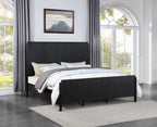 Coaster Home Furnishings Brookmead Transitional Wood Queen Size Panel Bed Frame 60-inch Headboard Black 224711Q