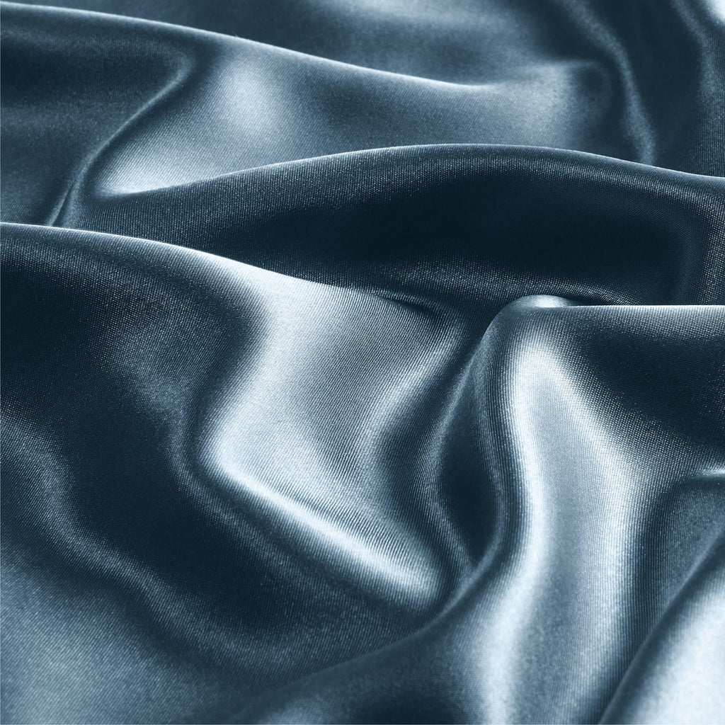 Bedelite Satin Silk Body Pillow Pillowcase For Hair And Skin, Premium And Silky Bluesteel Long Body Pillow Case Cover 20X54 With