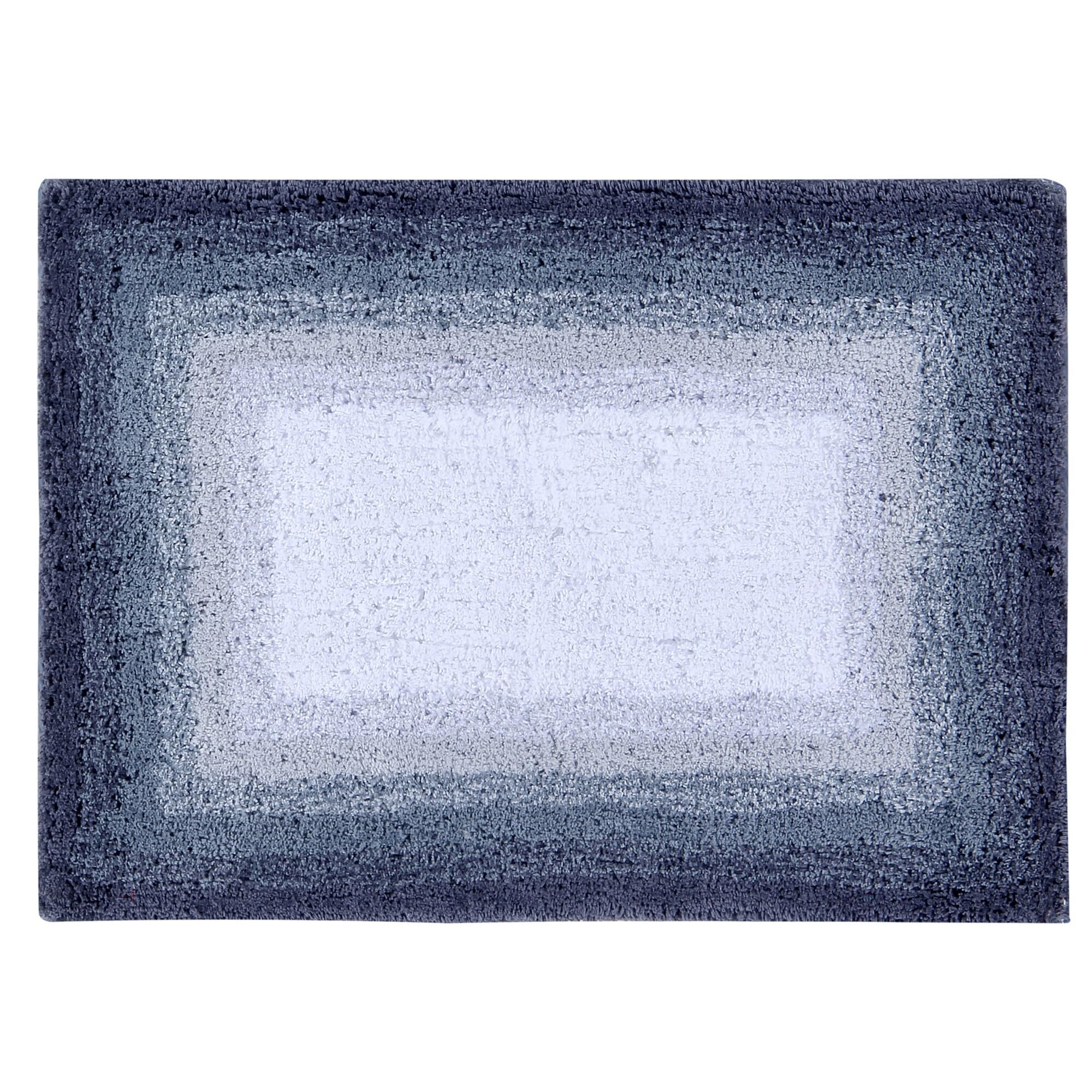 Better Trends 100% Cotton Torrent Collection Bath Mats, Gray Bath Mat - Tufted, Absorbent & Machine Washable Bath Mats For Bathroom Floor, Shower & Sink Bath Mat Rug, 17' X 24'