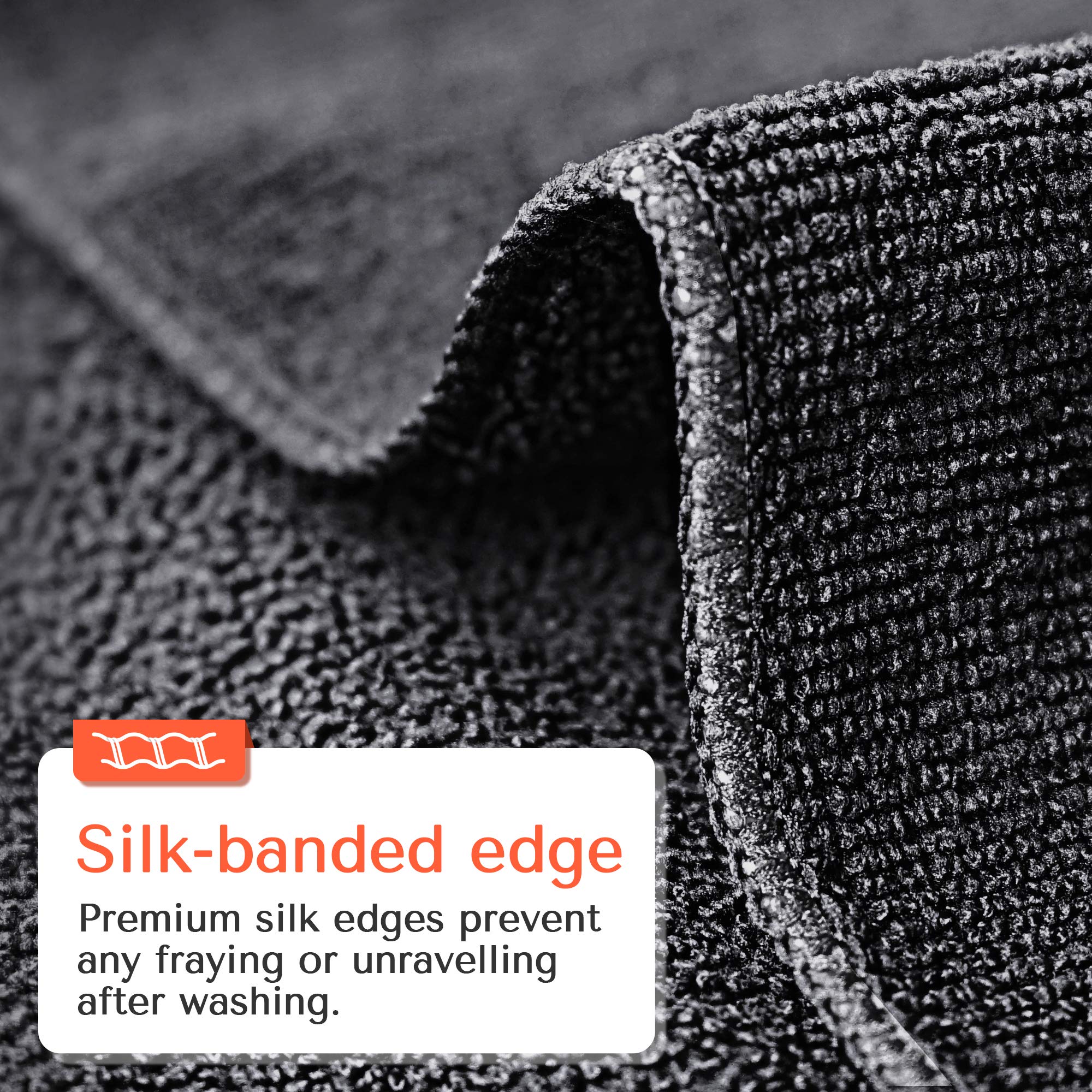 Tasalon Microfiber Hair Towel - 10 Pack - Salon Towels - Quick Dry Microfiber Towels - 29 X 16 Inches Ultra-Soft Microfiber Towe