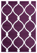 United Weavers Of America Bristol Rodanthe Plum Accent Rug, 110 Inch  X 28 Inch