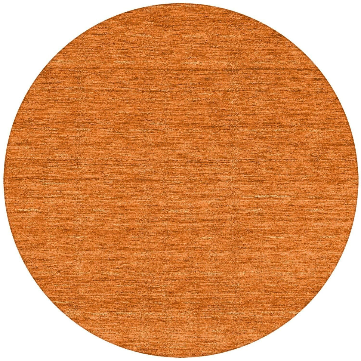 Rafia Rf100 Orange Transitional Rug Round 10' X 10'